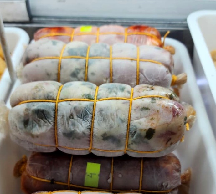 Arrollado verdeo de pollo casero - Pollería Belgrano Bariloche