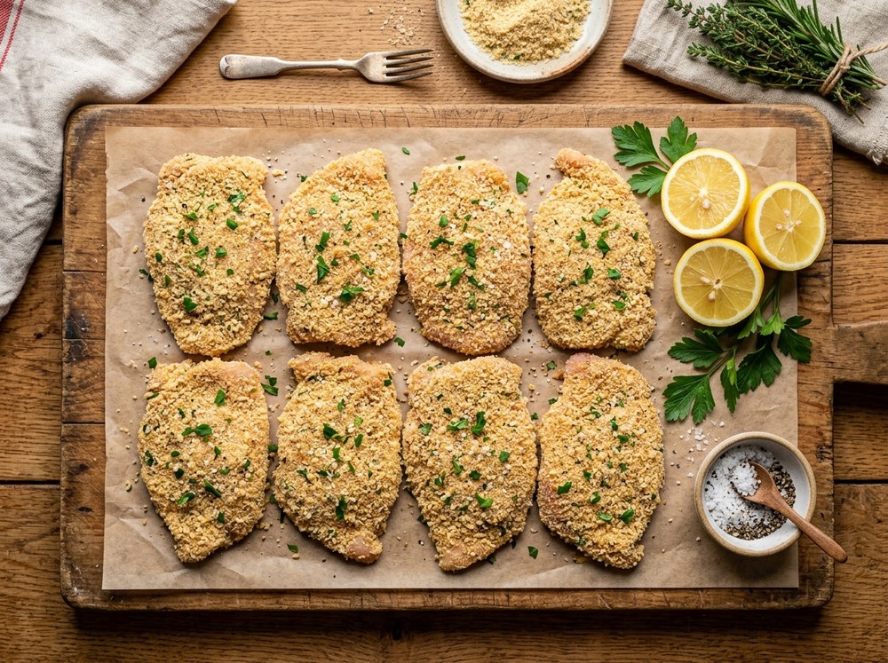 Milanesas caseras de pata muslo - Pollería Belgrano Bariloche
